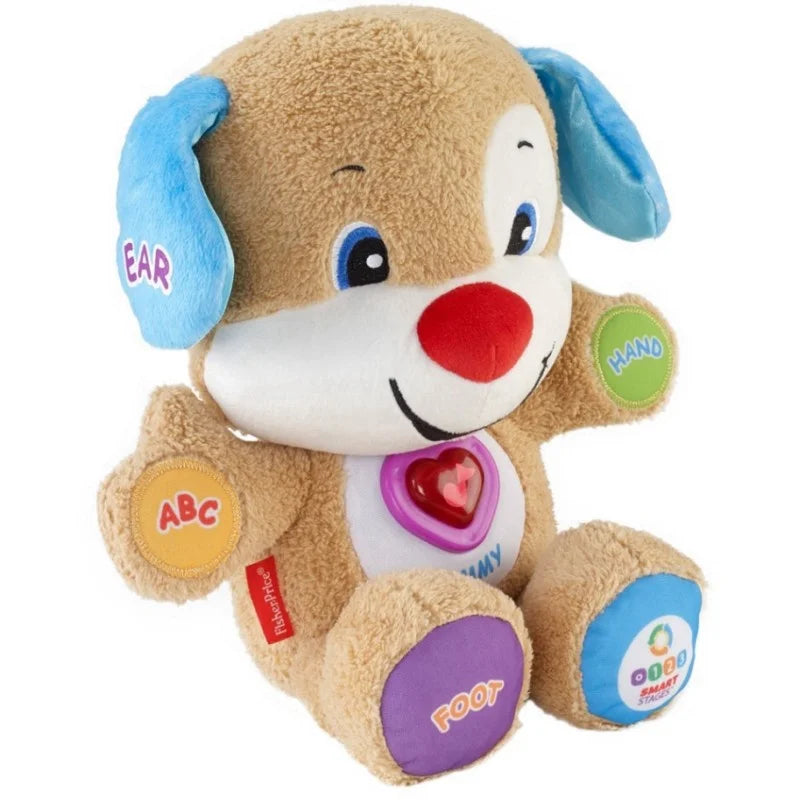💚 FISHER PRICE JUGUETE PERRITO APRENDE COMIGO C/CANCIONES 6-36M