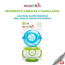 @MUNCHKIN ALIMENTACIÓN RECIPIENTE P/CEREALES C/MANIJA 266ML MU10121 - 101212