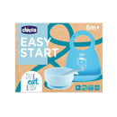 CHICCO PLATO SET DE COMIDA SILICONA 6M+ AZUL 10238-20 - ROSA 10238-10