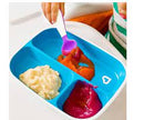 @MUNCHKIN ALIMENTACIÓN 2 PLATOS SPLASH GRANDES C/ DIVISORIAS 6M+ VERDE - AZUL MU46737 -  ROSA - LILA MU46737