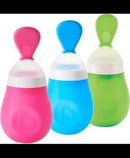 MUNCHKIN CUCHARA CON DISPENSADOR DE SILICONA SQUEEZE 150ML 6M+ MU15807