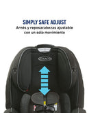 GRACO SILLA DE AUTO GROWS4ME 4EN1 R.N-50 KILOS - WEST POINT GR2095094 - 168088