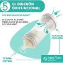 CHICCO BIBERON PERFECT 5 SILICONA 150ML 0M+ 20211-10 - 20211-20 - 20211-30