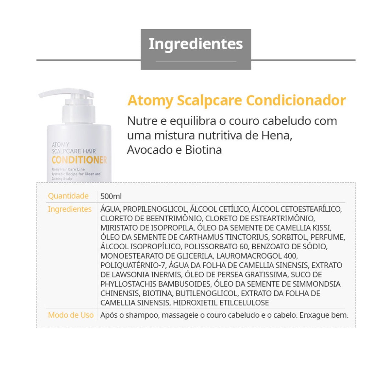 Atomy Scalpcare Hair Shampoo & Conditioner Set. ✨
Cuidado profesional para un cuero cabelludo saludable y un cabello fuerte desde la raíz.