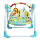 PREMIUM BABY HAMAQUITA ELECTRICA PORTABLE SWING +MELODIAS+TEMPORIZADOR R.N-11KG CELESTE PB2024 - ROSA PB2025