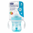 CHICCO VASO TRANSICIÓN 200ML 4M+ ROSA 6911-10 - AZUL 6911-20 - VERDE 6911-30