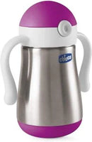 CHICCO VASO INOX 18M+ 240ML ROSA 6931-10 - AZUL 6931-20