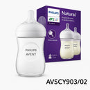 AVENT BIBERON NATURAL RESPONSE TRANSPARENTE 125ML / 240ML / SET REGALO 9007467 - 9006729
