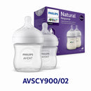 AVENT BIBERON NATURAL RESPONSE TRANSPARENTE 125ML / 240ML / SET REGALO 9007467 - 9006729