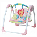 PREMIUM BABY HAMAQUITA ELECTRICA PORTABLE SWING +MELODIAS+TEMPORIZADOR R.N-11KG CELESTE PB2024 - ROSA PB2025