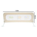 LITTLE BABY BARRERA SEGURIDAD PARA CAMA 1.5M - 18M+ AZUL/ROSA/BEIGE BR002