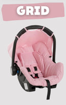 GALZERANO GRID SILLA DE AUTO CONFORT 0-13KG 8184 ROSA