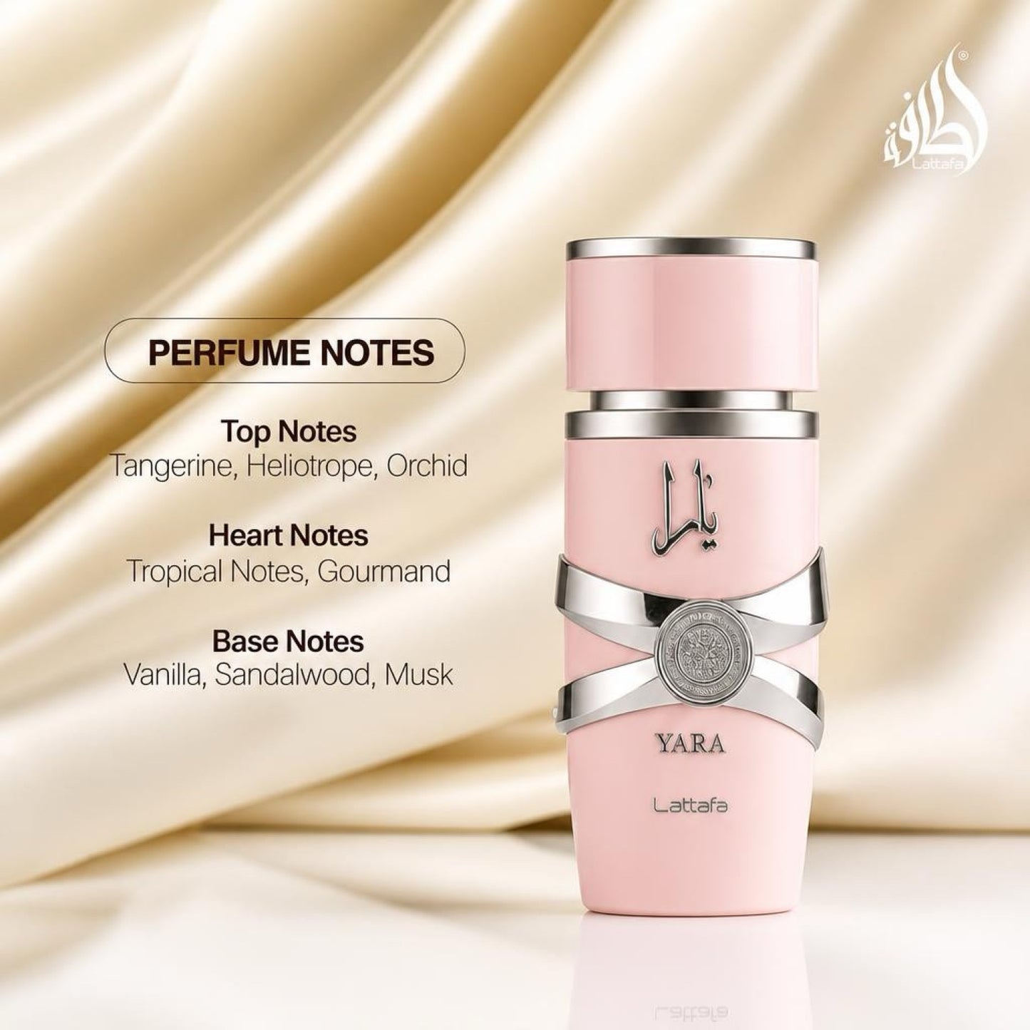 💛 Fragancia Lattafa Yara Eau de Parfum 100ml Femenina