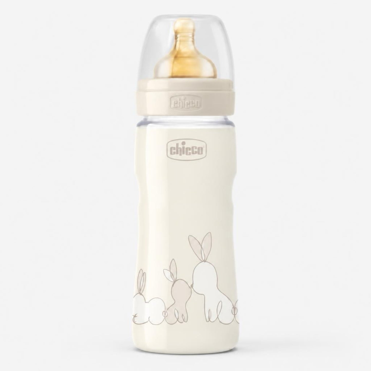 Chicco Biberón Original Touch de Vidrio con Tetina de Látex 240 ml 2M+
Ref.: 27720-10 / 27720-20 / 27720-30