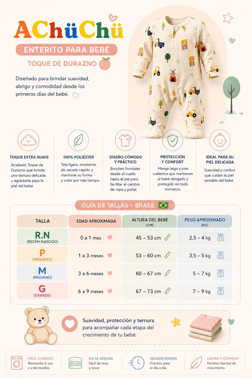 Baby Enterito Plush para bebé - 2384A