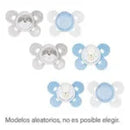 CHICCO CHUPETE PHYSIO COMFORT SILICONA 2 UNIDADES 0-6MESES 74931-11 - 74931-21