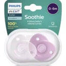 AVENT CHUPETE SOOTHIE SILICONA AZUL / ROSA 0-6M - 9920 - 963875