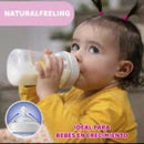 CHICCO BIBERON NATURAL FEELING 330ML 6M+ ROSA 81335-10 AZUL 81335-20 UNISEX 81335-30