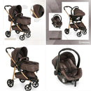 GALZERANO CARRITO MOISES EXTREME BLEND MARRÓN R.N-15KG 1441BLD - 103794