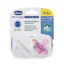 CHICCO CHUPETE MINI SOFT 2 UNIDADES 0-2M+ 73221-11