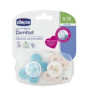 CHICCO CHUPETE PHYSIO COMFORT SILICONA 2 UNIDADES 6-16 MESES 74933-11 -74933-21