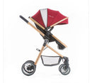 @PREMIUM BABY CARRITO MOISES CON BABY SEAT+BASE MIKE 3EN1 COLOR GRIS-NEGRO-BORDO