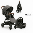 @ PREMIUM BABY CARRITO CON BABY SEAT MAVERICK 4 GRIS - PB2273 - 2060814