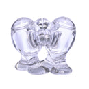 ACRILICO SALEIRO BONECOS CLEAR - PINK RH018