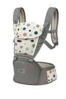 BABY PREMIUM SQUIRREL PORTA BEBE ERGONOMICO MULTIFUNCIONAL COLOR ROSA-GRIS-AZUL YS001