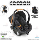 GALZERANO SILLA DE AUTO CONFORT COCOON EXTREME CARAMELO CNP-8183 R.N-13KG