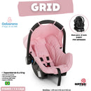 GALZERANO SILLA DE AUTO CONFORT COCOON EXTREME CARAMELO CNP-8183 R.N-13KG