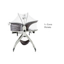 PREMIUM BABY CUNA MULTIFUNCION 6EN1 MELODIAS+MECEDORAS+MOISES+GRIS+VIBRACION R.N-9/15KG PB2216 - 2037441