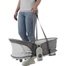 PREMIUM BABY CUNA MULTIFUNCION 6EN1 MELODIAS+MECEDORAS+MOISES+GRIS+VIBRACION R.N-9/15KG PB2216 - 2037441