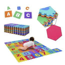 TAPETE EVA PUZZLE ABC LETRAS DE ALFABETO X26 PZ - 3.90x7.0m - 12530