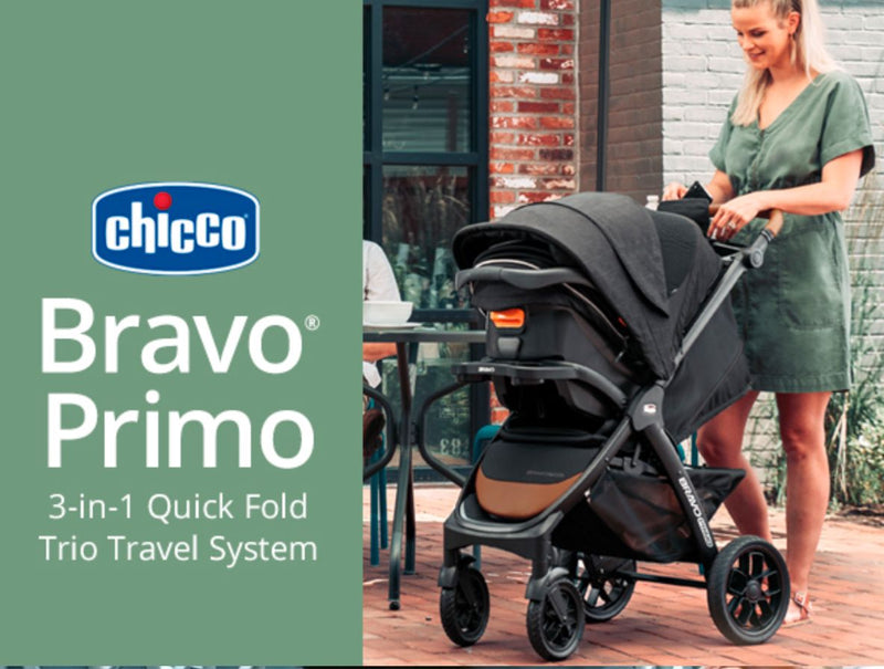 CHICCO CARRITO BRAVO PRIMO TRAVEL SYSTEM SPRINGHILL R.N-23 KILOS - 79682-33 - 612080