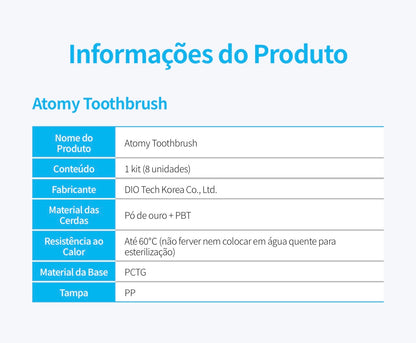 ATOMY TOOTHBRUSH – CEPILLO DENTAL PREMIUM🇰🇷💚
