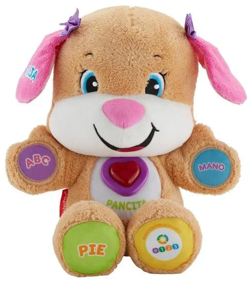 💚 FISHER PRICE JUGUETE HERMANITA APRENDE COMIGO C/CANCIONES PINK 6-36 MESES FTN31 – 649895