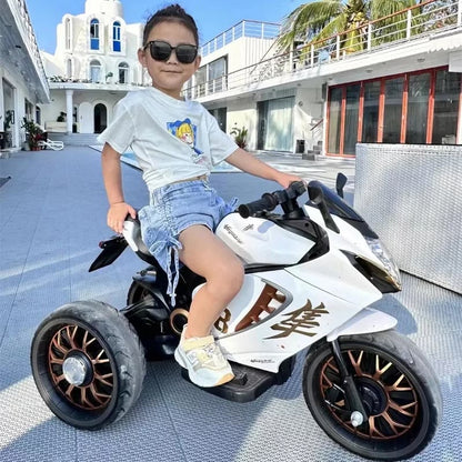Moto Eléctrica Infantil de 3 Ruedas – Estilo Deportivo ✨
¡Diversión, seguridad y diseño en un solo vehículo! La moto eléctrica infantil de 3 ruedas ofrece una experiencia emocionante para los pequeños, con un moderno estilo deportivo y mayor estabilidad💛