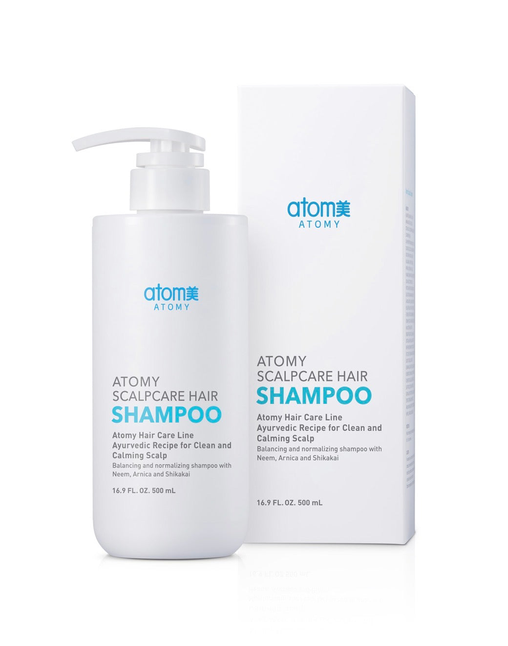 Atomy Scalpcare Hair Shampoo 500 ml & Atomy Scalpcare Hair Conditioner 500 ml