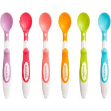 @ MUNCHKIN CUCHARAS ALIMENTAR DE PUNTA SUAVE SET DE 6 PCS 3M+ MU10072 - 100628