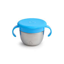 @ MUNCHKIN ALIMENTACIÓN RECIPIENTE P/ CEREALES INOX C/ASAS 266ML 12M+ MU11371 - 113611
