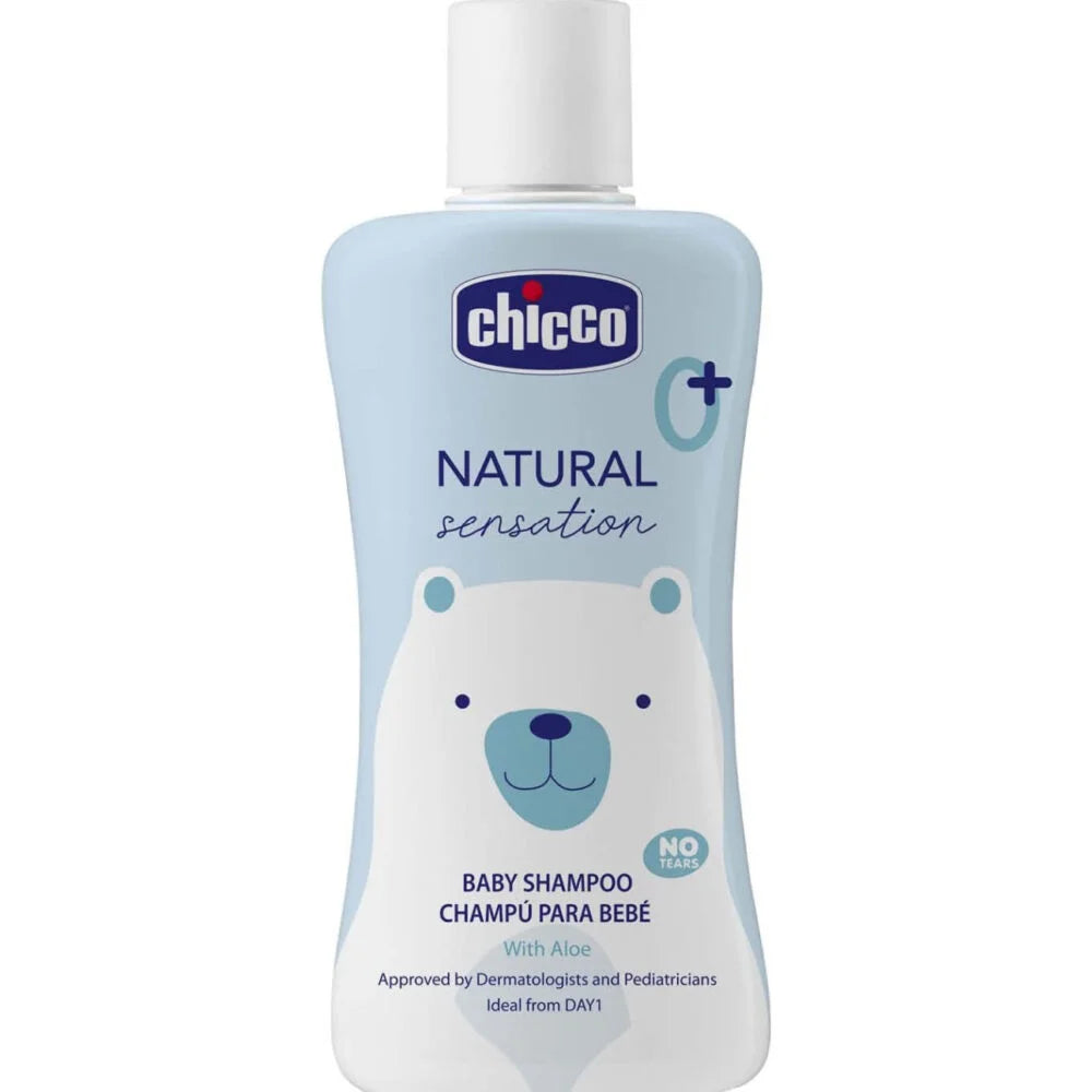 CHICCO HIGIENE NATURAL SENSES SHAMPOO SIN LÁGRIMAS 200ML 11518-00 - 500ML 11531-00