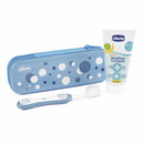 CHICCO HIGIENE SET CEPILLO DIENTE + PASTA DENTAL 6M+ CELESTE 12098-00 - LILAC 12098-10