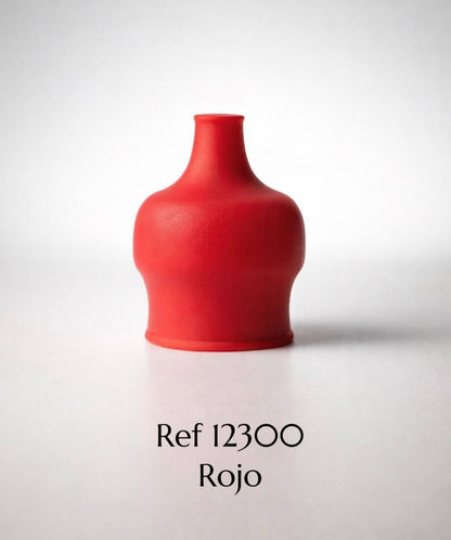 BOQUILLA DE SILICONA ANTIDERRAME BPA FREE 9M+ AZUL - ROJO 12300