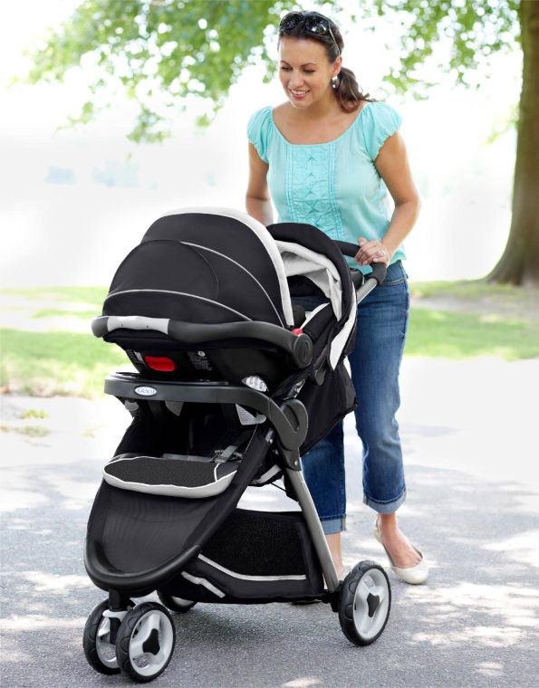 @ GRACO CARRITO TRAVEL SYSTEM+BABY SEAT SNUGRIDE35 FAST ACTION SPORT (3RUEDAS) - GOTHAM - R.N-16/22KG - GR1934806 - 132539