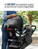 # GRACO CARRITO TRAVEL SYSTEM+BABY SEAT SNUGRIDE35 FAST ACTION SPORT (3RUEDAS) - GOTHAM - R.N-16/22KG - GR1934806 - 132539