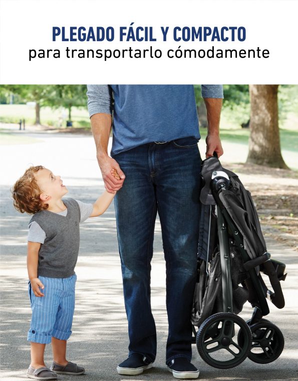 @ GRACO CARRITO TRAVEL SYSTEM+BABY SEAT SNUGRIDE35 FAST ACTION SPORT (3RUEDAS) - GOTHAM - R.N-16/22KG - GR1934806 - 132539