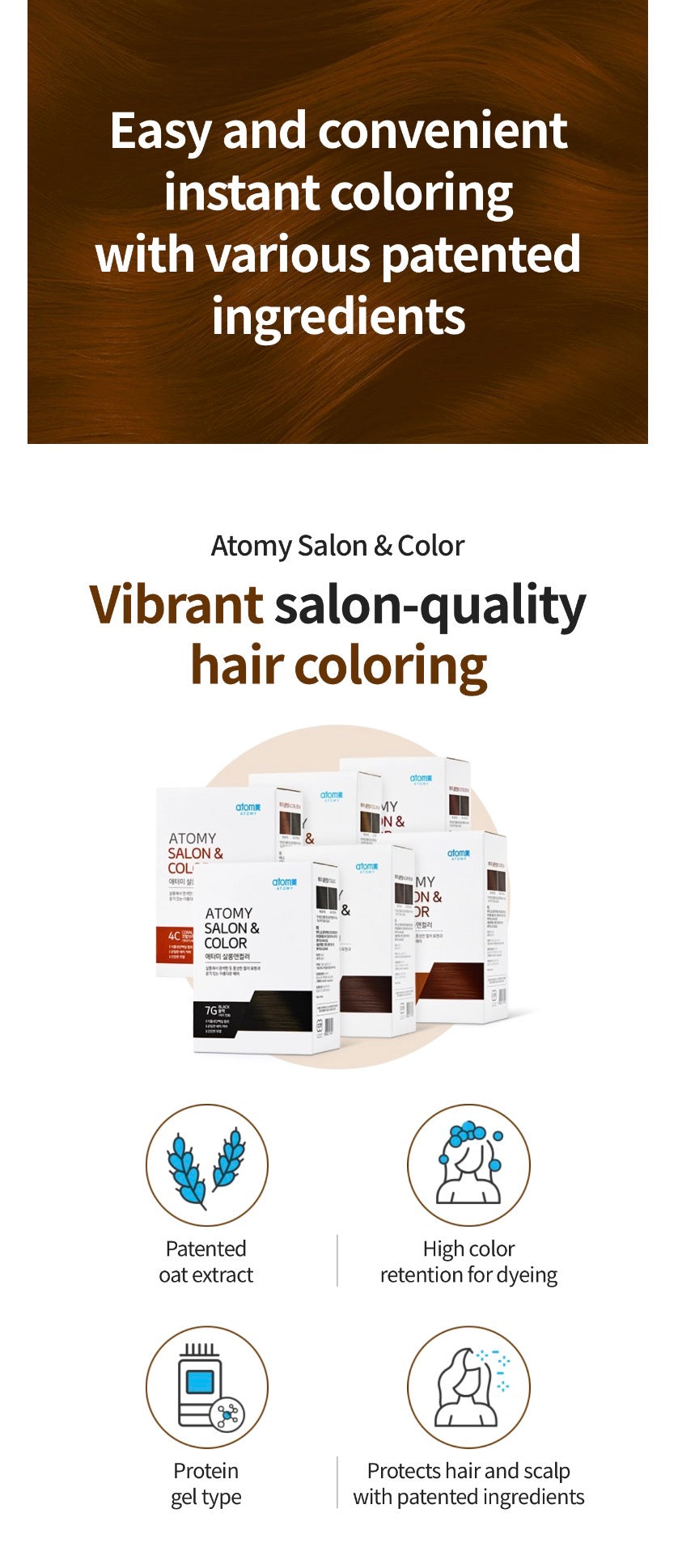 Atomy Salon & Color – Tinte Premium de Calidad Profesional ✨