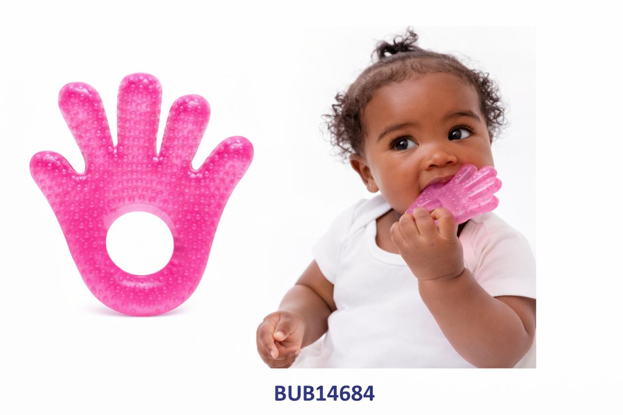 # BUBA MORDILLO DE AGUA C/FORMA DE MANO 4M+ AZUL BUB14863 - ROSA BUB14864
