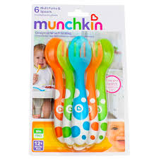 @ MUNCHKIN CUCHARAS & TENEDORES ALIMENTAR SET DE 6 PCS 12M+ MU14915 - 149054